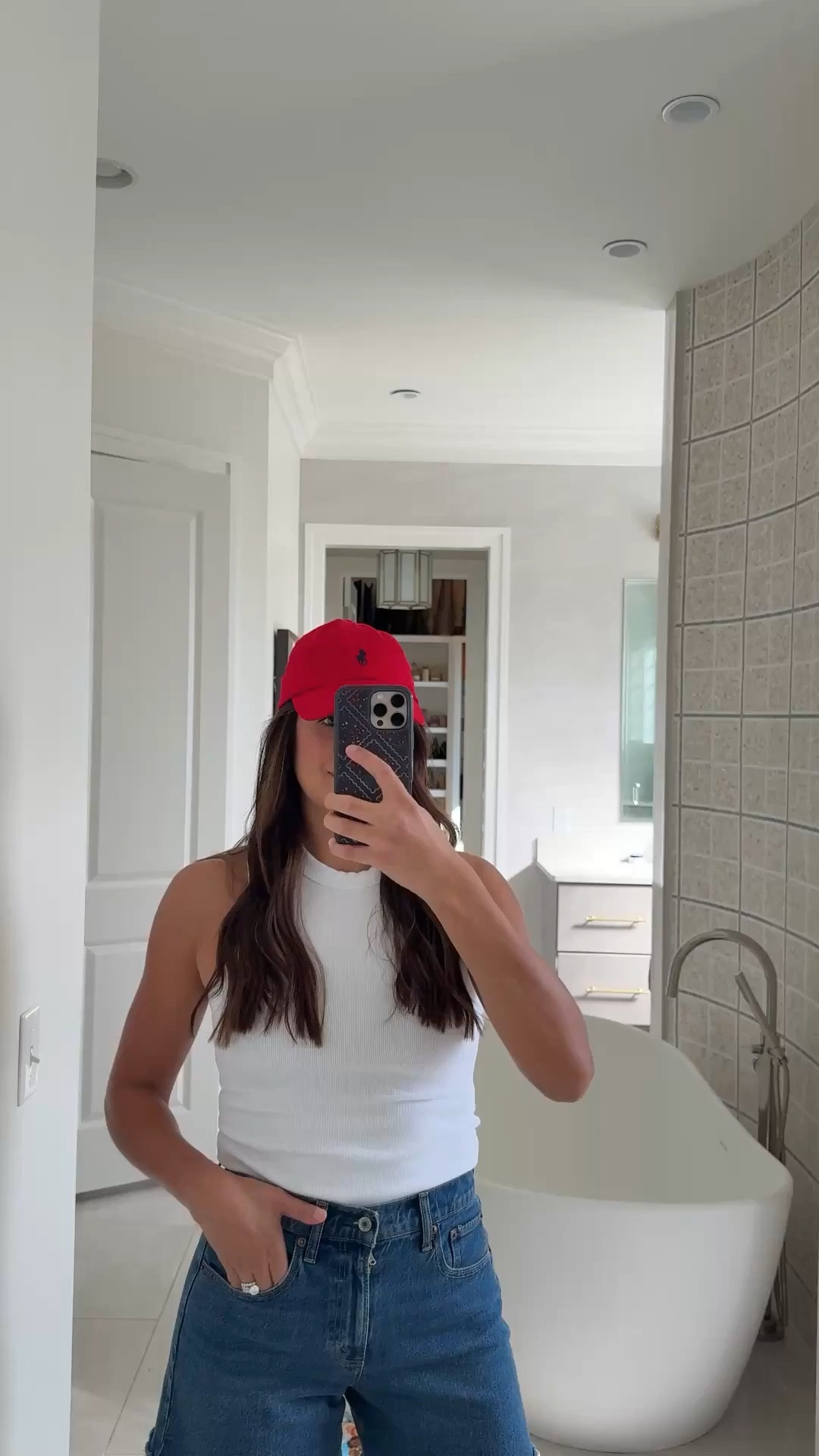 Such a good but simple outfit!

Casual outfit, dad shorts, denim shorts, white tank, hat outfit, denim shorts outfit, Grace white

#LTKSeasonal #LTKgrwm #LTKootd