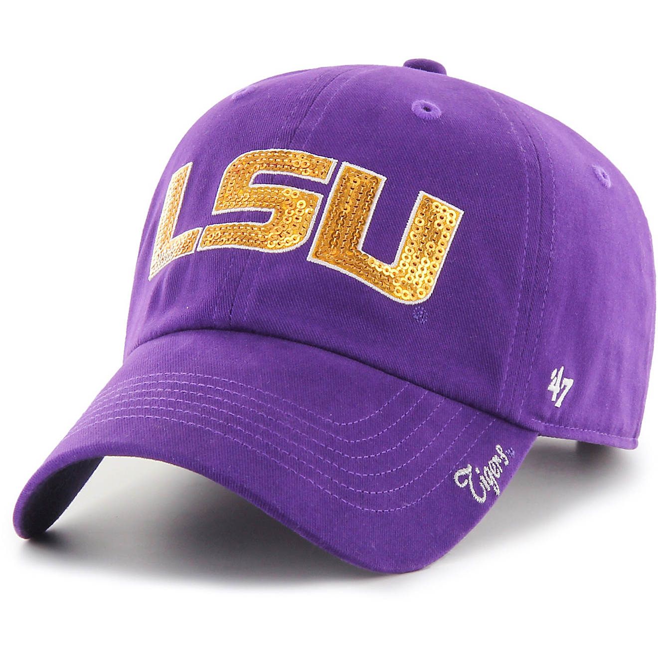 '47 Women's Louisiana State University Sparkle Team Color Clean Up Hat | Academy Sports + Outdoors