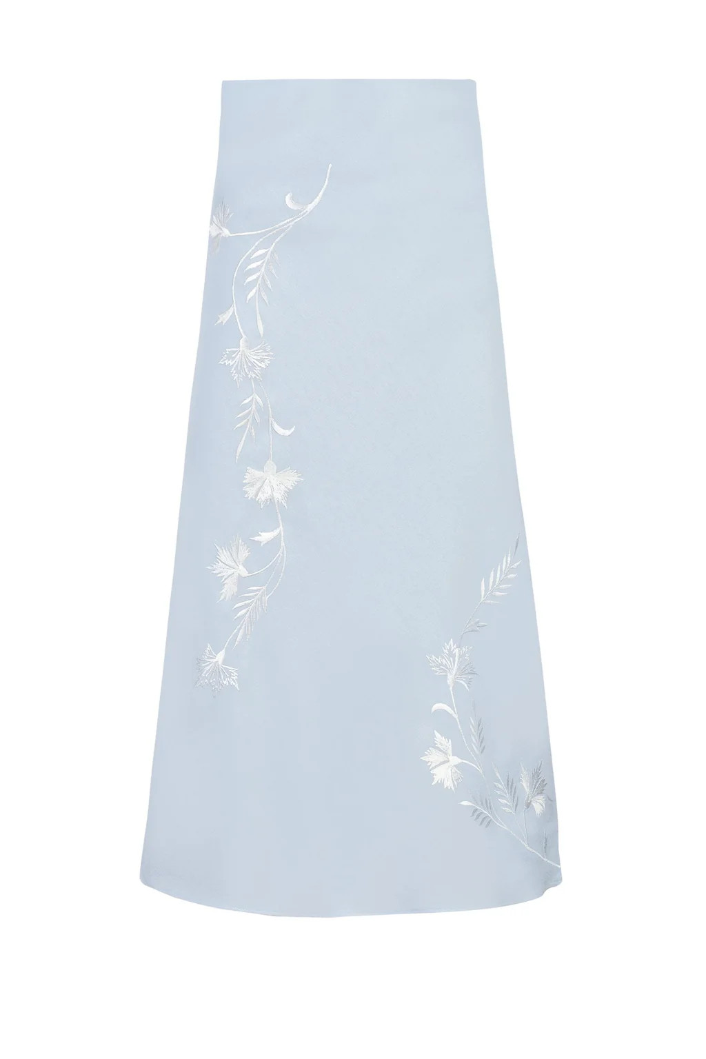 OTM Exclusive: Lily Skirt in Baby Blue & Ivory | Over The Moon