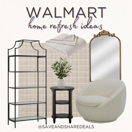 Home refresh ideas! Whether you’re looking for redo a whole room or just add a new blanket, shop these finds at Walmart! 

Walmart home, home decor ideas, simple home decor, room refresh, better homes and gardens furniture, area rug, mirror 

#LTKhome