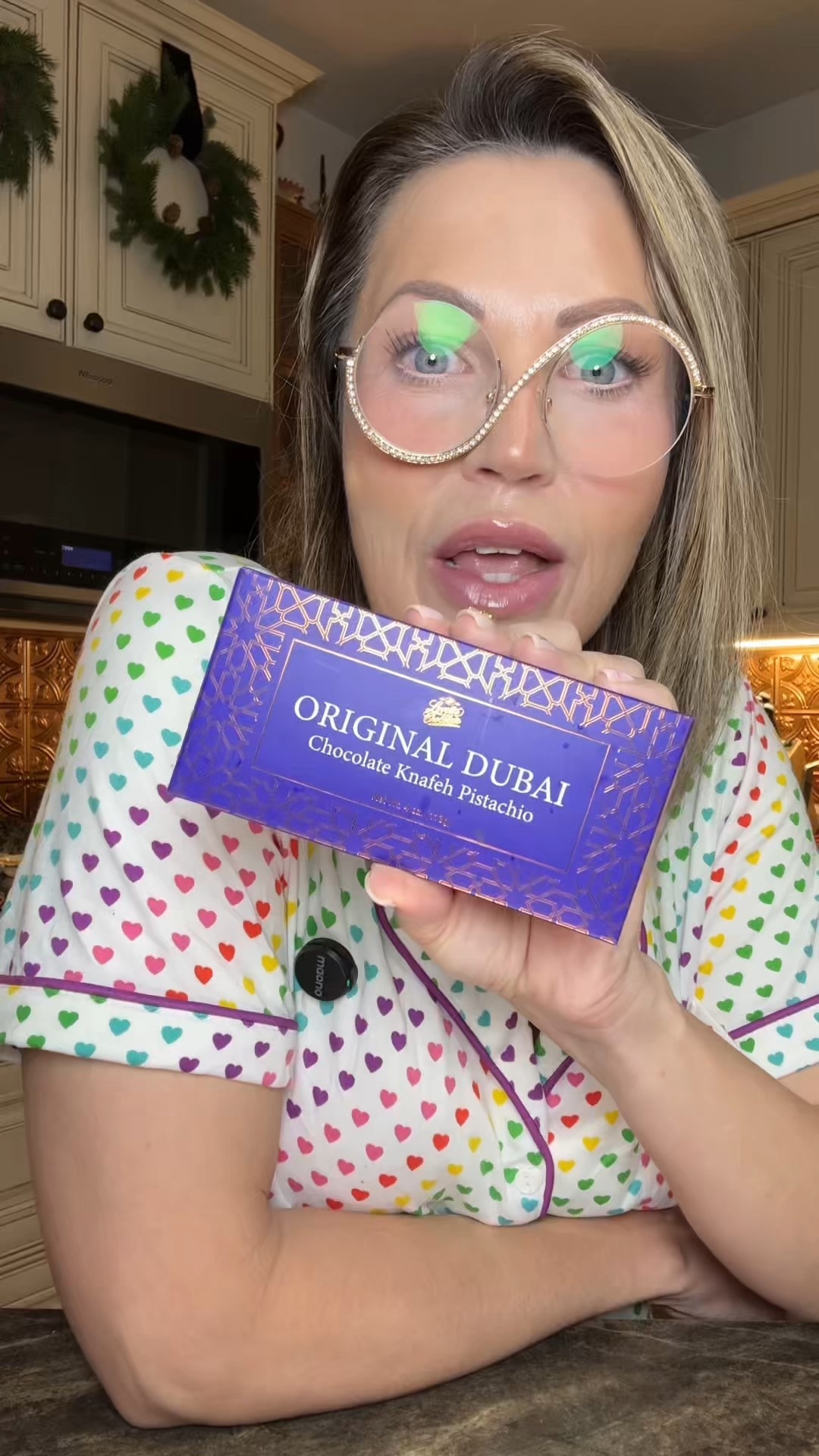 Lovetta Dubai Chocolate Bar is the rich, creamy, luxury chocolate you deserve—stuff your stockings or your face 🍫✨ #DubaiChocolateDream #LuxuryTreats

#LTKHoliday #LTKGiftGuide #LTKCyberWeek