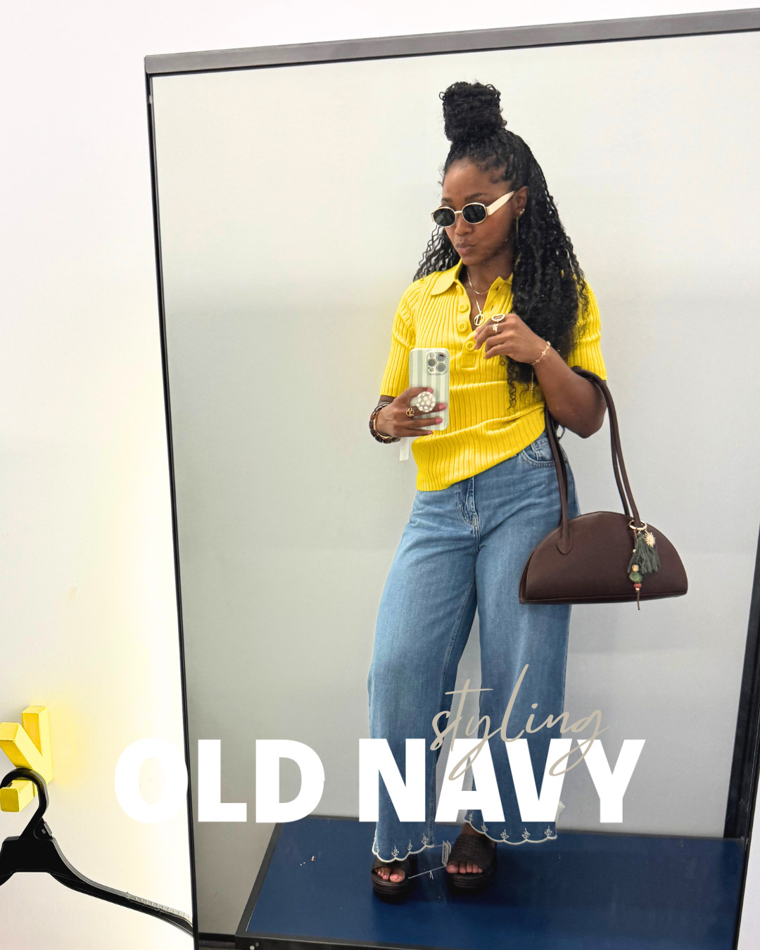 A little color goes a long way 💛 This yellow knit instantly brightens the outfit, while the wide-leg jeans keep it casual and easy to wear.

#oldnavystyle #widelegjeans #everydayoutfit #ltk 

 #LTKgrwm #LTKootd #LTKmomlife