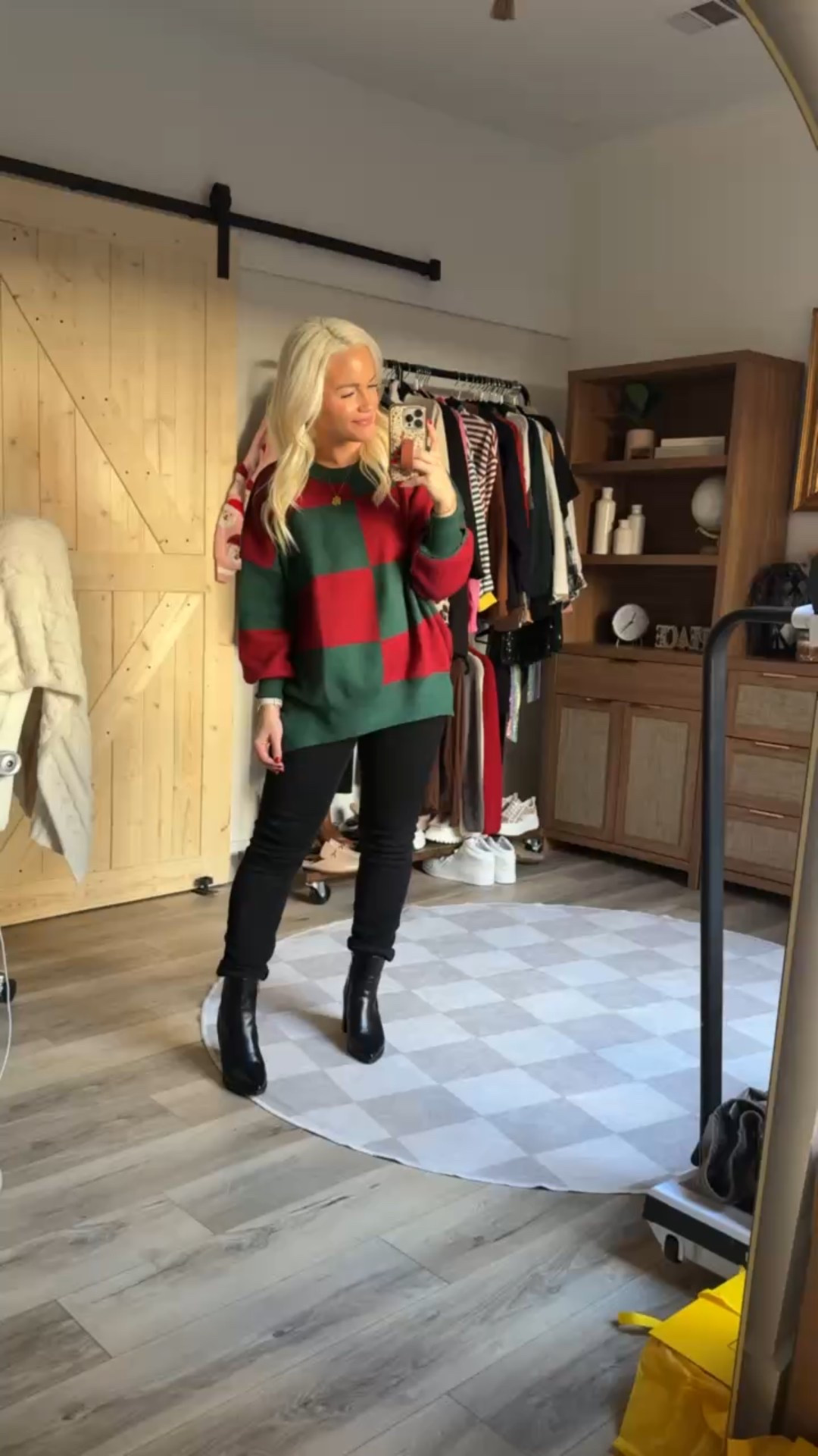 Festive, cozy, and effortlessly cute! This red and green sweater from Amazon is giving all the cozy vibes while being soft, stylish, and perfect for the season! Whether you're dressing it up or keeping it casual, this sweater is a must-have for your winter wardrobe! 

#LTKStyle #AmazonFashion #CozyAndChic #HolidayStyle #WinterWardrobe #SweaterWeather #AmazonFinds #EffortlessFashion #LTKFinds #CasualAndCute #WardrobeEssentials #FestiveLooks #ComfyAndStylish 

#LTKSeasonal #LTKootd #LTKHoliday

#LTKHoliday #LTKootd #LTKmomlife