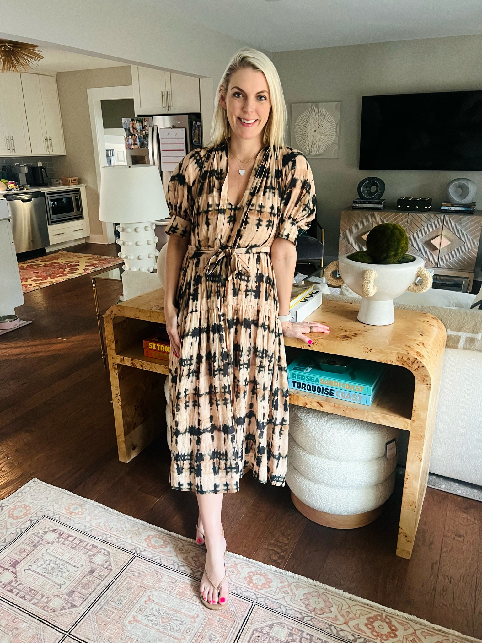 Pattern is old in this dress but linking exact same style in other patterns I’m in a small! 