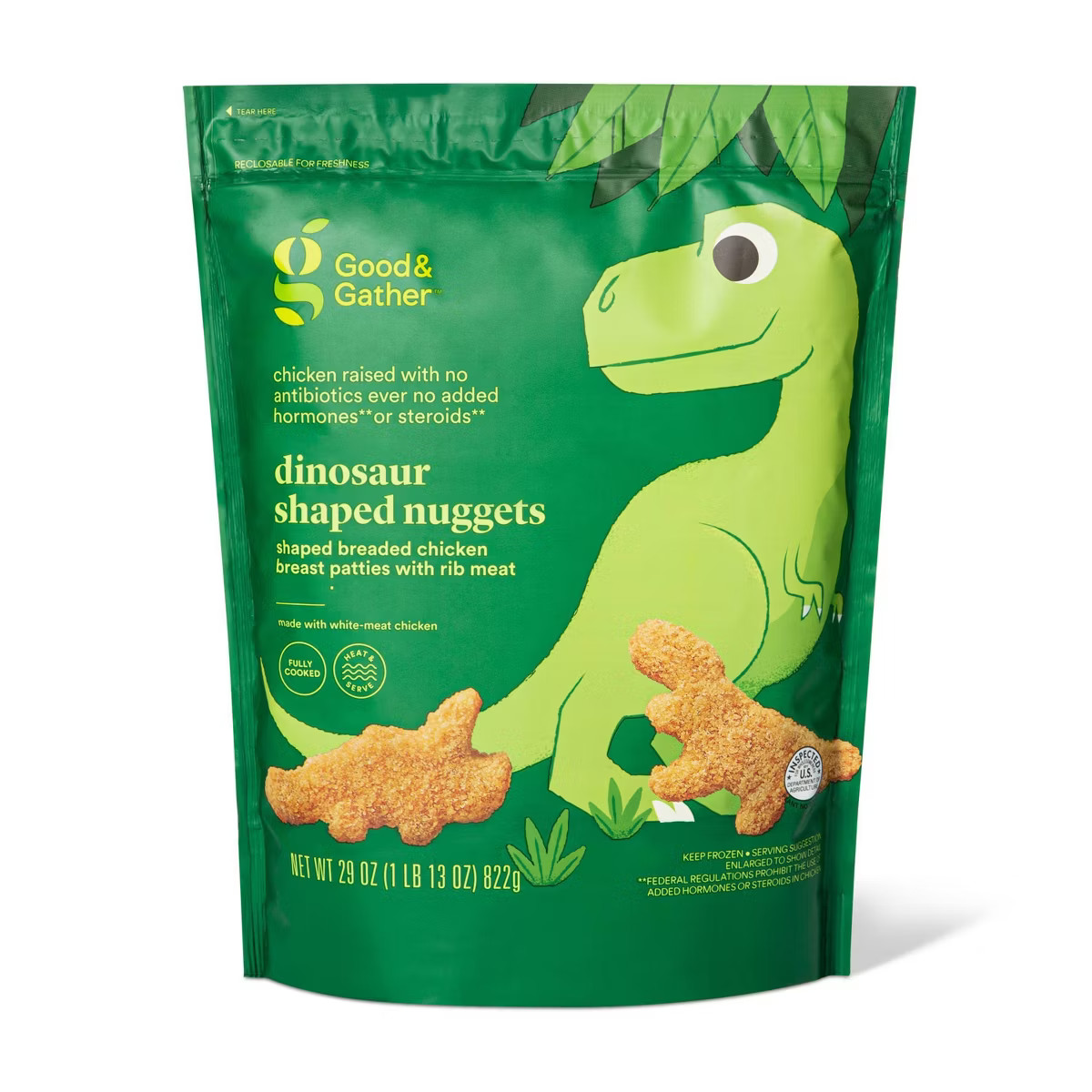 Dinosaur Shaped Frozen Chicken Nuggets - 29oz - Good & Gather™ | Target