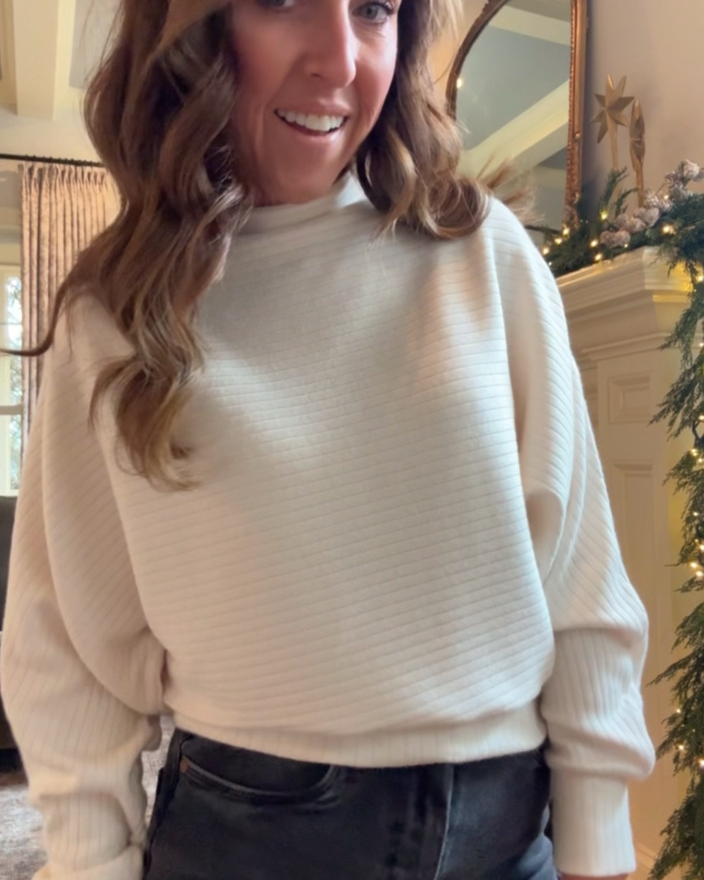 Madewell new arrivals. Winter tops. Waffle knit. Ribbed dolman top. 
Both XS. 

#LTKOver40 #LTKSaleAlert #LTKSeasonal