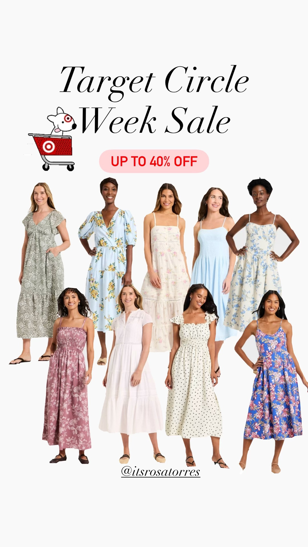 @Target circle week sale is here!!! Grab them before they are gone so many cute fun styles to layer up. Loving the maxi dresses. Up to 40% off !! 

#targetdeals #target #maxidresses #maxidress #springdress #summerdress #everydaydress #gatherings #weddingsdress #floraldresses #targetfinds 

#LTKmomlife #LTKSaleAlert #LTKootd