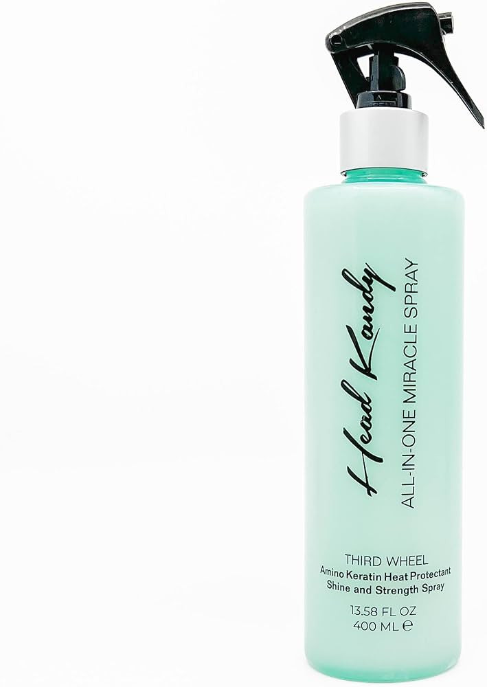 Head Kandy Heat Protectant Spray For Hair | The Third Wheel | Thermal Protection Spray With Amino... | Amazon (US)