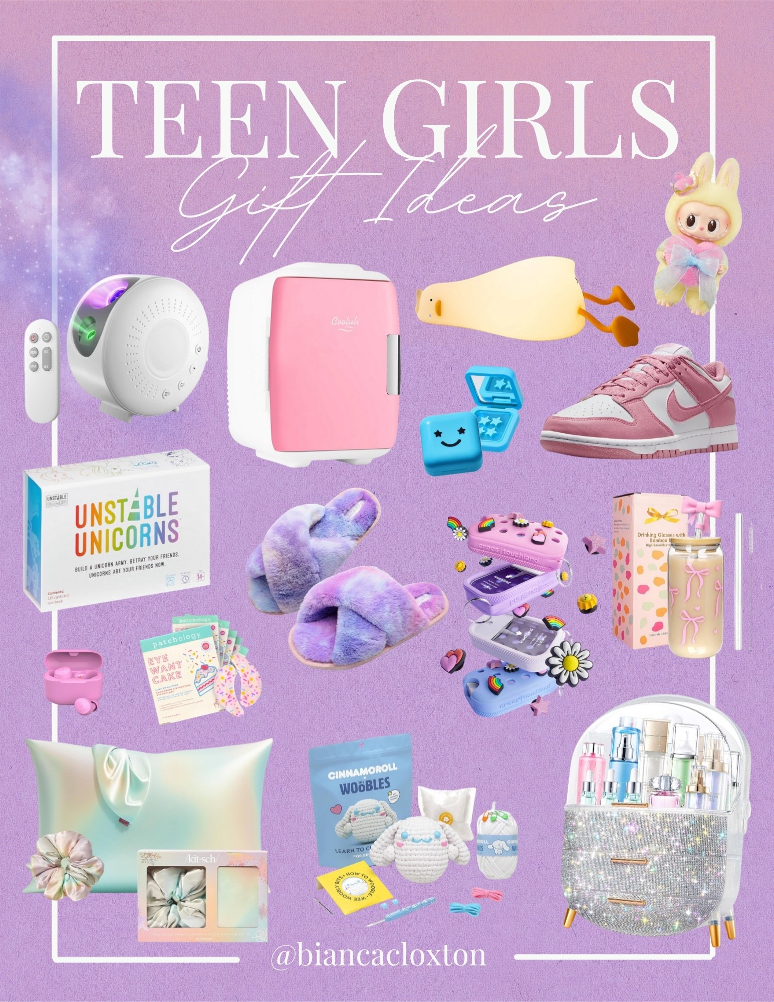 Teen Girl ✨ || Gift Ideas

Tween, gifts for her, girly, daughter, friend, beauty, cozy, Christmas, gift guide, holiday 



#LTKdayinmylife #LTKGiftGuide #LTKHoliday