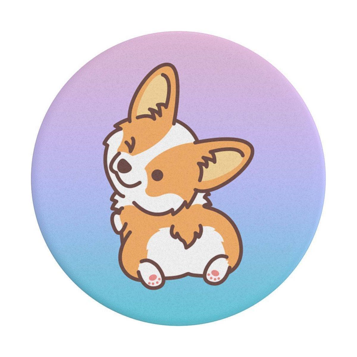 PopSockets PopGrip Animal Friend Cell Phone Grip & Stand - Cheeky Corgi | Target