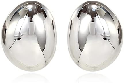 KELMALL 18K Gold Hoop Earrings for Women, Hypoallergenic Chunky Teardrop Round Non Tarnish Drop S... | Amazon (US)