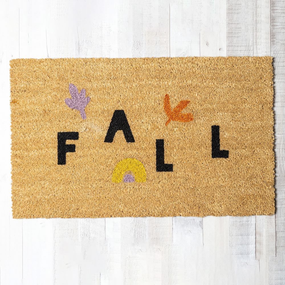 Abstract Fall Doormat | West Elm (US)
