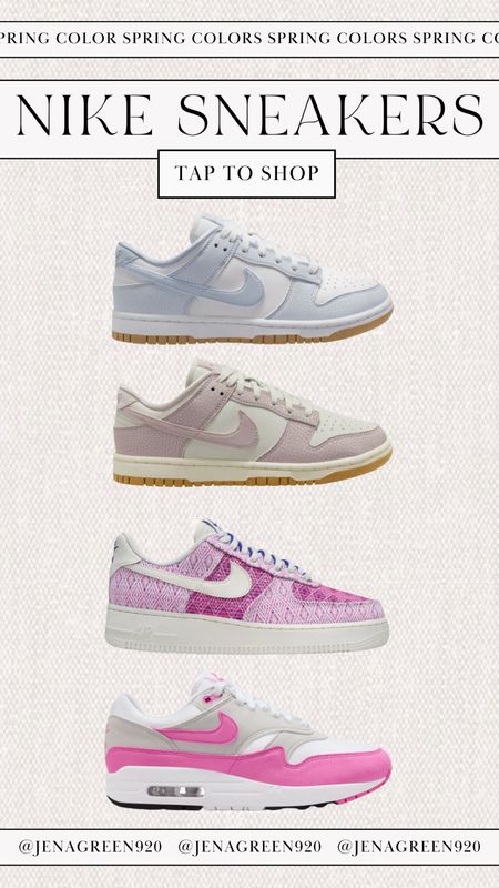 Nike Sneakers | Nike Shoes | Nike Dunk | Air Force One 

#LTKstyletip #LTKshoecrush #LTKSeasonal