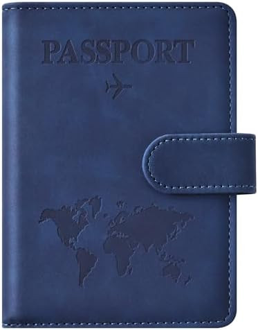 Eoehro Passport Holder for Travel Essentials, Passport Wallet Cover Case for Travel Must Haves Ac... | Amazon (US)