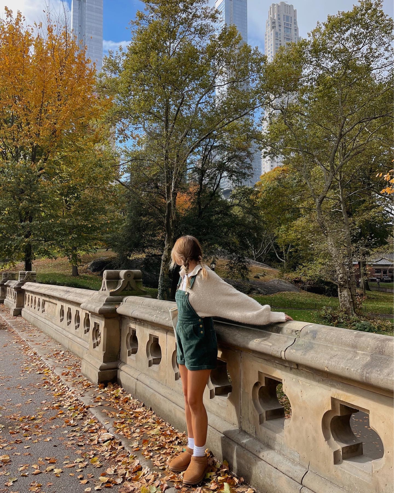 my favorite fall fit 🍁 wearing a size 2 in the overalls 

#LTKtravel #LTKstyletip #LTKSeasonal