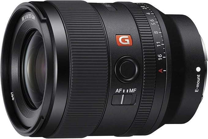 Sony FE 35mm F1.4 GM Full-Frame Large-Aperture Wide Angle G Master Lens | Amazon (US)
