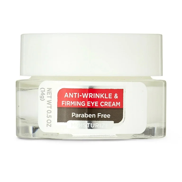 Equate Anti-Wrinkle and Firming Eye Cream for Moisturizing Face Care, 0.5 oz | Walmart (US)