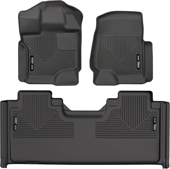 Husky Liners Weatherbeater Series | Front & 2nd Seat Floor Liners - Black | 94051 | Fits 2015-202... | Amazon (US)