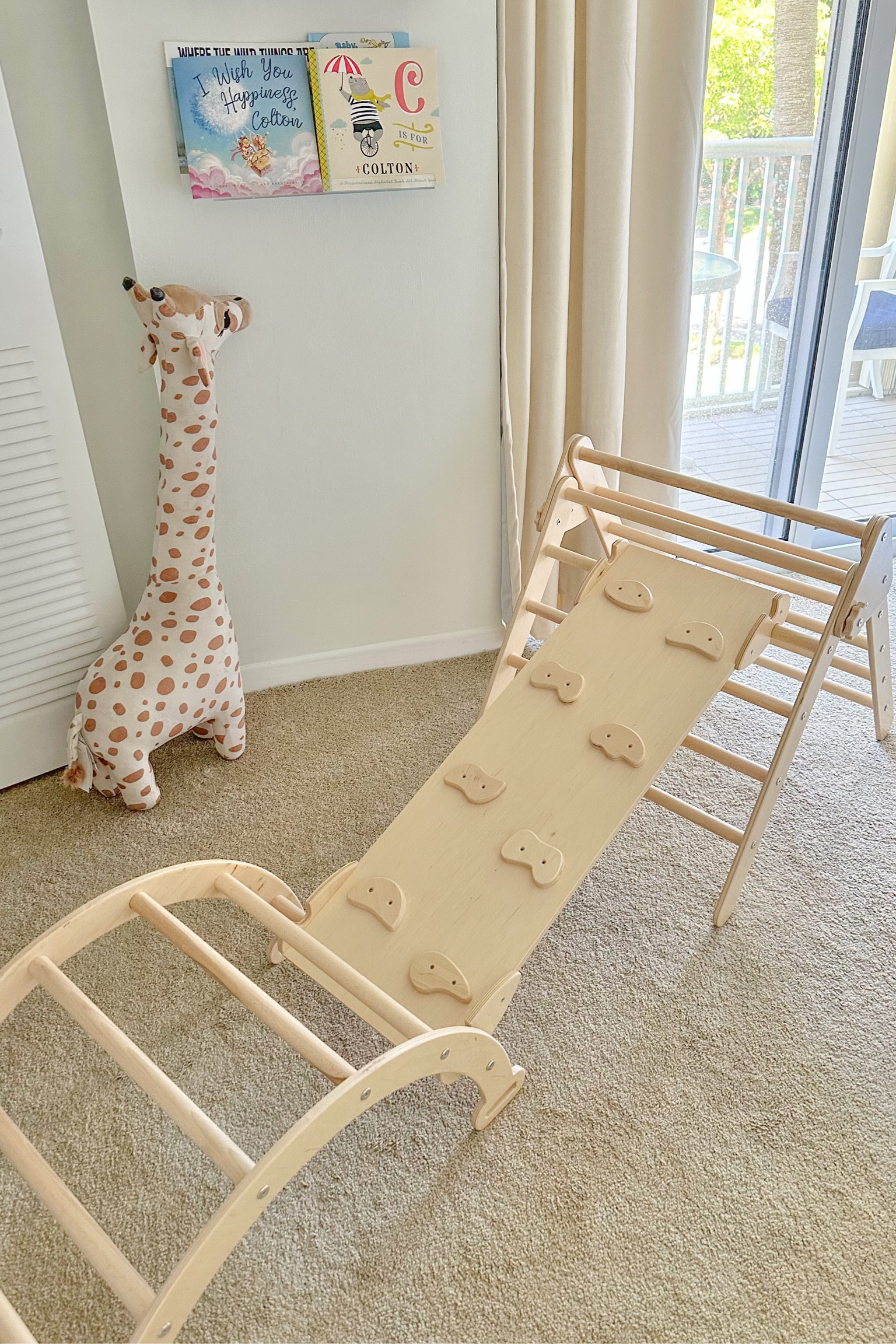 Wooden climbing gym 🤍

#LTKFind #LTKkids #LTKhome