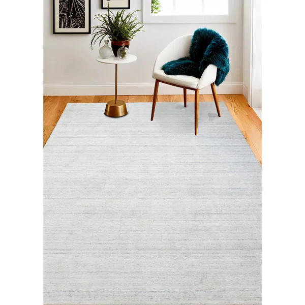 Bashian Hand Loomed Zaha Wool And Viscose Rug - Overstock - 26056058 | Bed Bath & Beyond