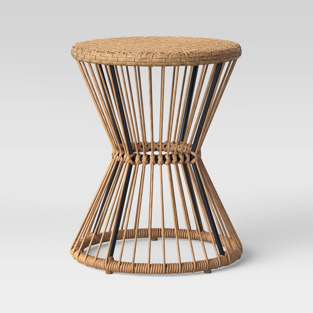 Mulberry Patio Side Table - Natural - Threshold | Target