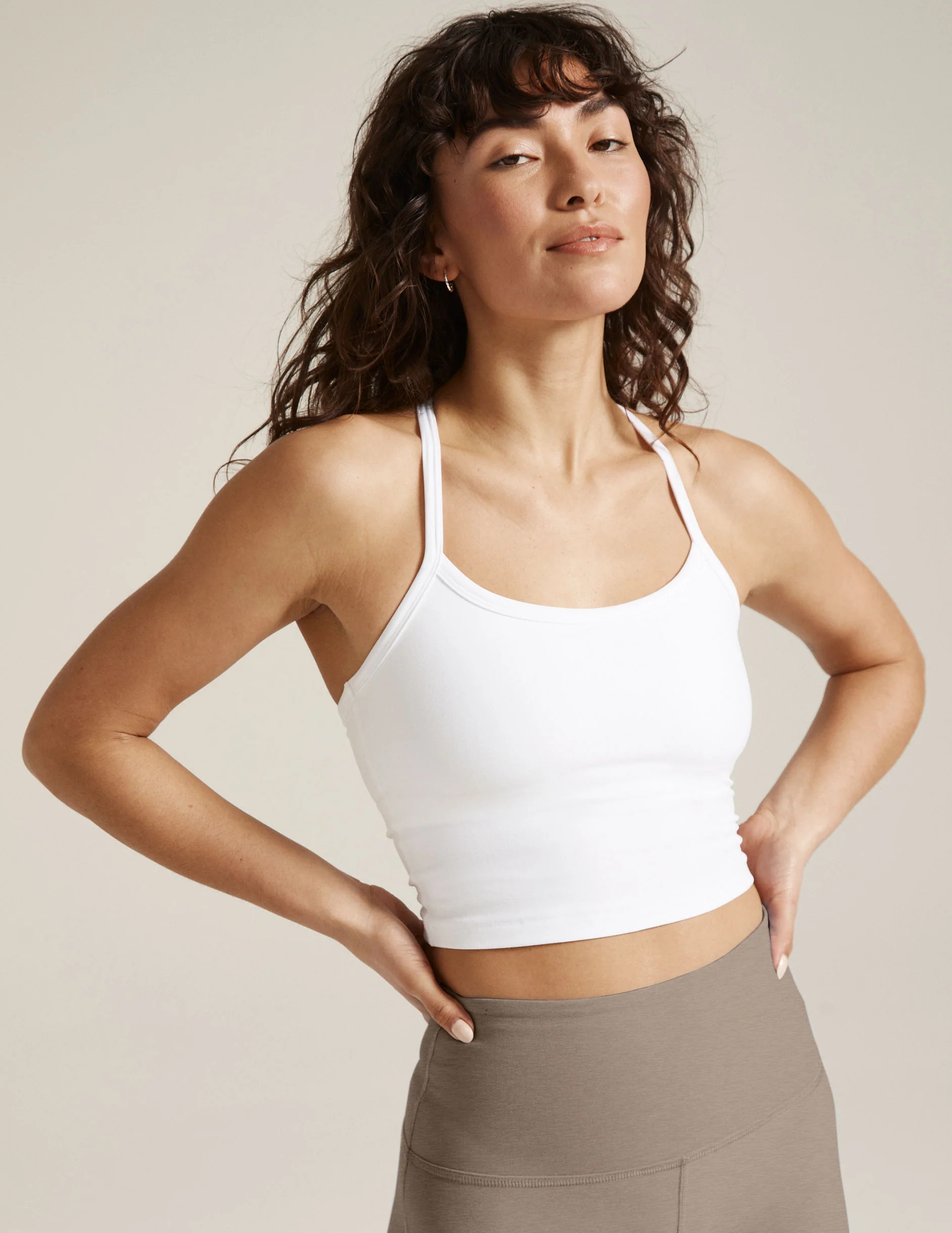 Spacedye Slim Racerback Cropped Tank | Beyond Yoga | Beyond Yoga