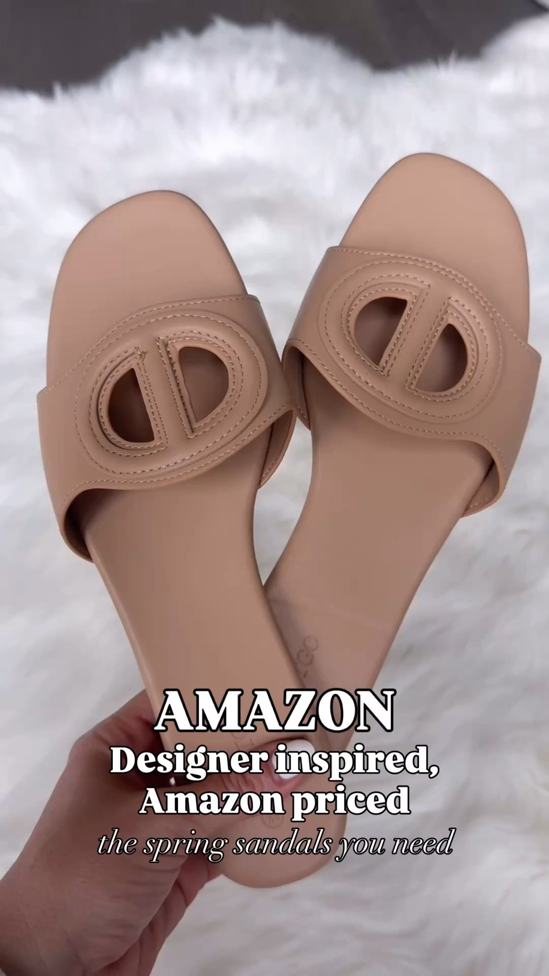 Designer inspired, Amazon priced. The spring sandals you need! 

#LTKgrwm #LTKdayinmylife #LTKOver40