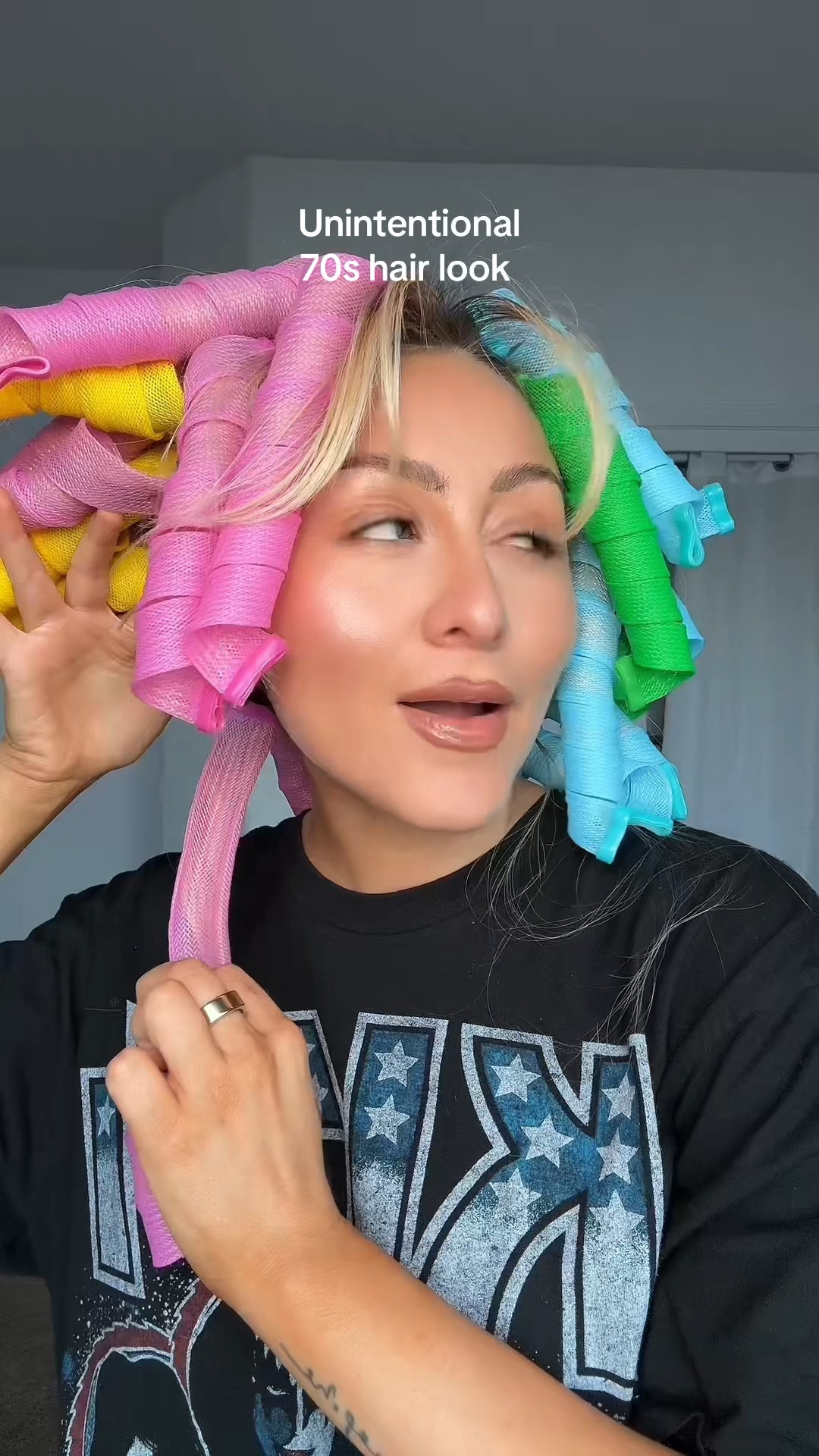 Unintentional 70s hair look

#LTKVideo #LTKBeauty #LTKStyleTip