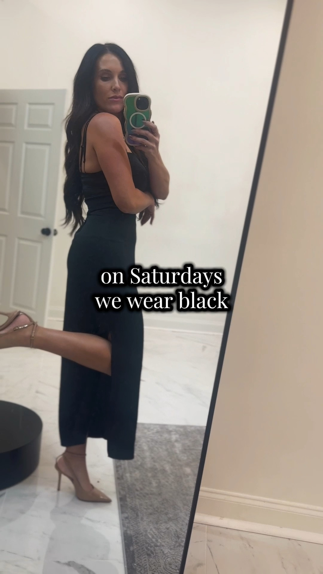 on Saturdays we wear black 🖤🫶🏼

#LTKShoeCrush #LTKFindsUnder50 #LTKStyleTip