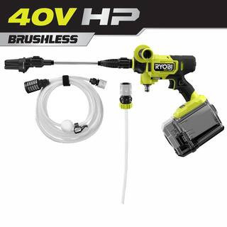 40V HP Brushless EZClean 600 PSI 0.7 GPM Cold Water Electric Power Cleaner (Tool-Only) | The Home Depot