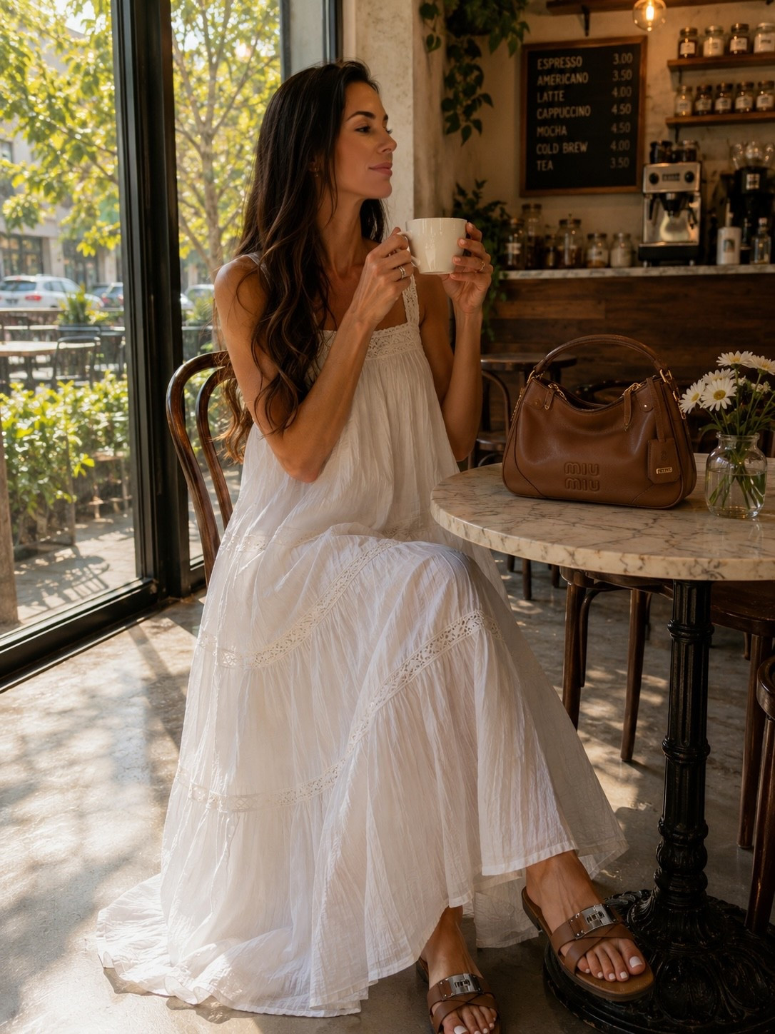 Fit check. 🤍 #AbercrombiePartner
Some mornings don’t need a plan… just good coffee, a pretty dress, and a little time to slow down. ☕🤍

I’m learning that the best mornings aren’t always the busiest ones—they’re the ones where you actually pause long enough to enjoy them.

This dress has officially become one of those pieces I reach for when I want to feel effortlessly put together.

@abercrombie 
#nicolecoleestyle #FitCheck #morningrituals

#LTKdayinmylife #LTKgrwm #LTKootd