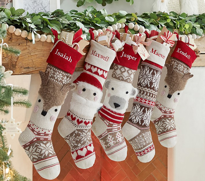 Classic Fair Isle Stocking Collection | Pottery Barn Kids