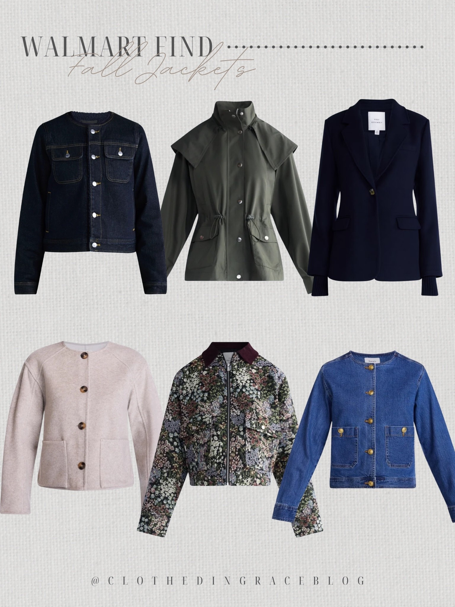 Walmart fall jackets