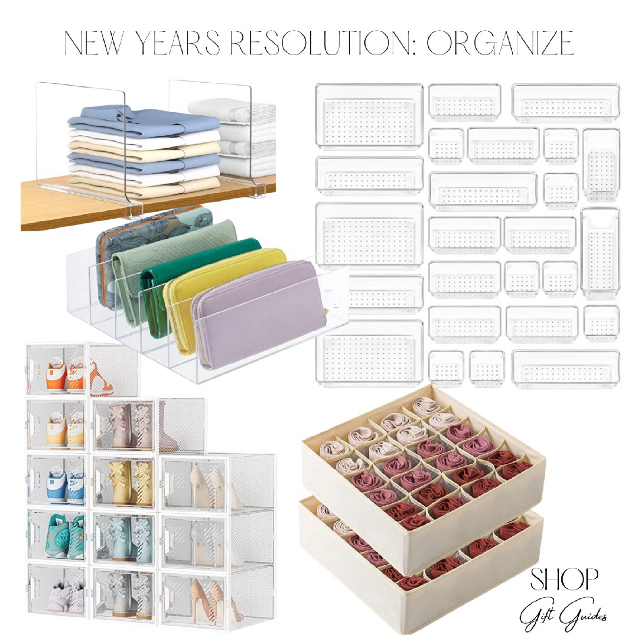 Organize your closet with these top rated products from Amazon! even choosing one area of your closet to organize is a positive step towards your overall organization goals! 

#LTKunder50 #LTKhome #LTKFind