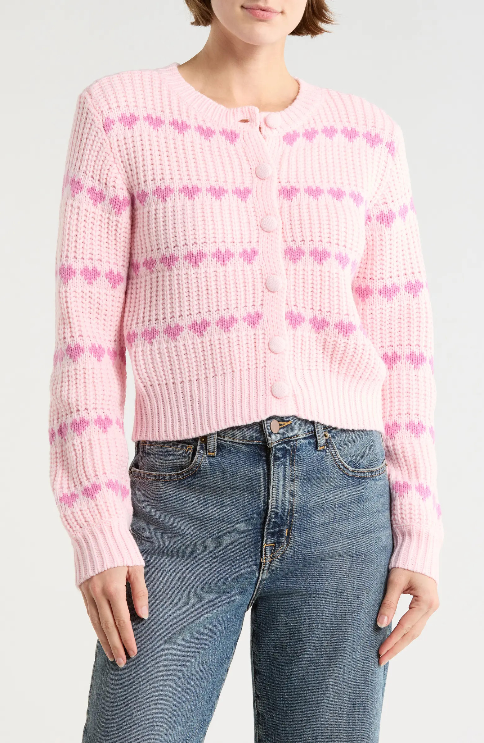 Heart Buttoned Cardigan | Nordstrom Rack