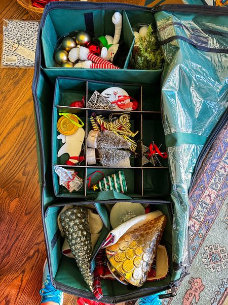 This storage box is a must for storing Christmas ornaments and decorations! 

#LTKhome #LTKGiftGuide #LTKHoliday