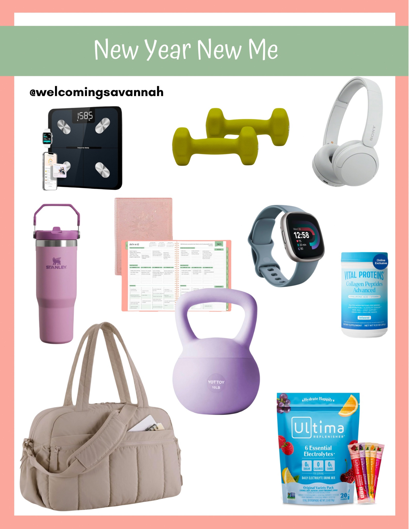 New Year Essentials 

#LTKActive #LTKGiftGuide #LTKFitness