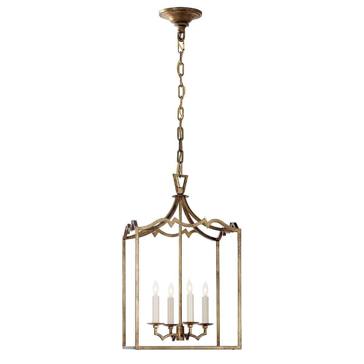 Modern Detailed Box Frame Lantern | Shades of Light