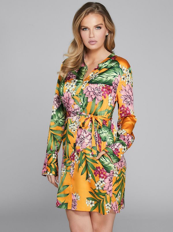 Tropical Print Shirt Dress | Guess (US)