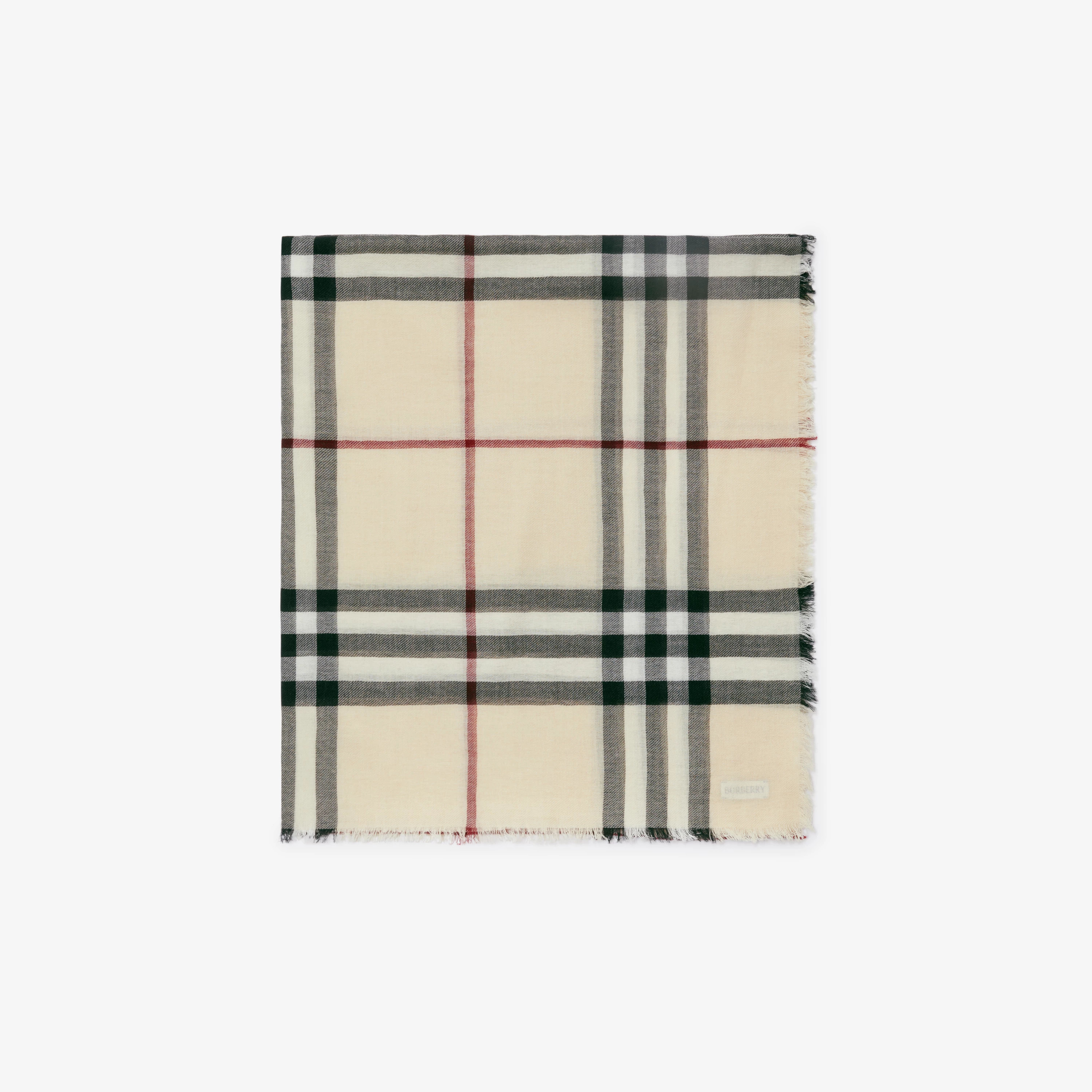 Check Wool Scarf | Burberry (US)