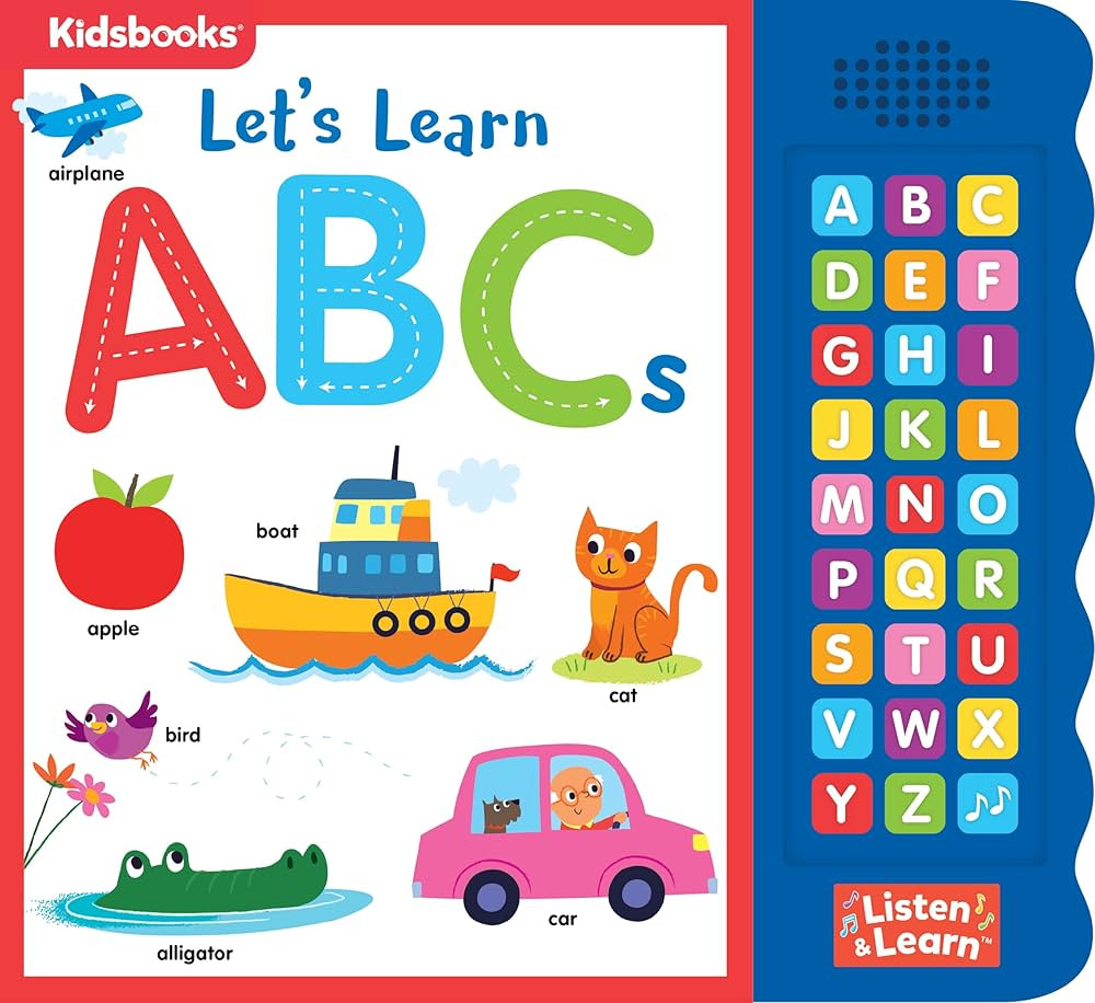 27-Button Sound Book Let's Learn ABCs (Listen & Learn) | Amazon (US)