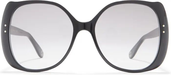 GUCCI 56mm Oversized Sunglasses | Nordstromrack | Nordstrom Rack