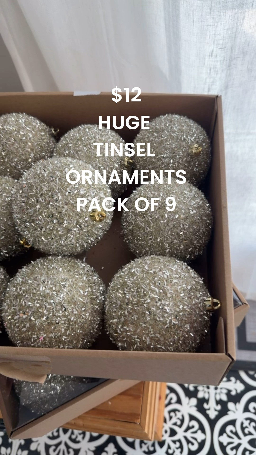 Christmas tree decorations tinsel classic timeless Christmas Christmas tree decor home holidays decor ornaments Target sale 

#LTKSeasonal #LTKHoliday #LTKHome