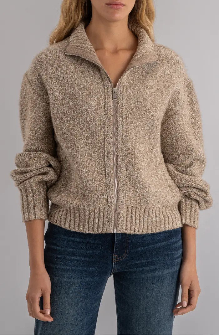 KUT from the Kloth Coryn Front Zip Sweater | Nordstrom | Nordstrom