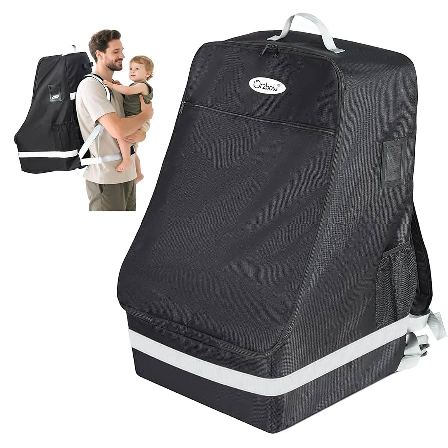 Orzbow Padded Car Seat Travel Bag for Airplane, Carseat Backpack Bags with Reflective Stripes, In... | Amazon (US)