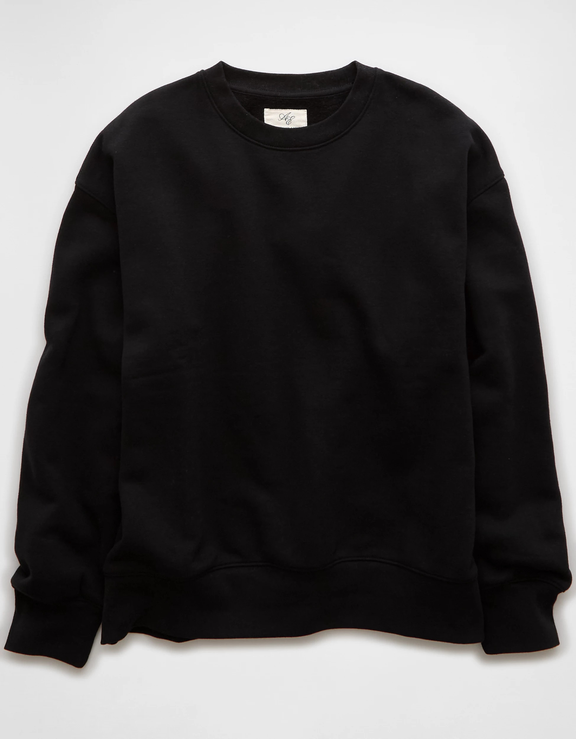 AE Everyday Luxe Crew Neck Sweatshirt | American Eagle Outfitters (US & CA)