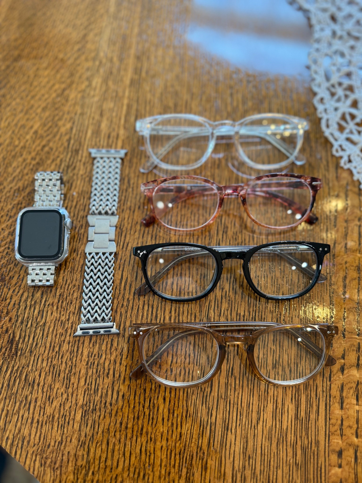 I just changed out my Iwatch band for a bee one. I’ve used the same one (one pictured on the right) for over a year.  It’s a solid band that shows very little wear and tare. I replaced it with a lighter weight option which will be great for the spring. I also threw in these reads that are becoming my favorites. 

#LTKSeasonal #LTKSpringSale #LTKOver40