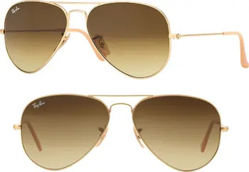 Ray-Ban Small Original 55mm Aviator Sunglasses | Nordstrom | Nordstrom