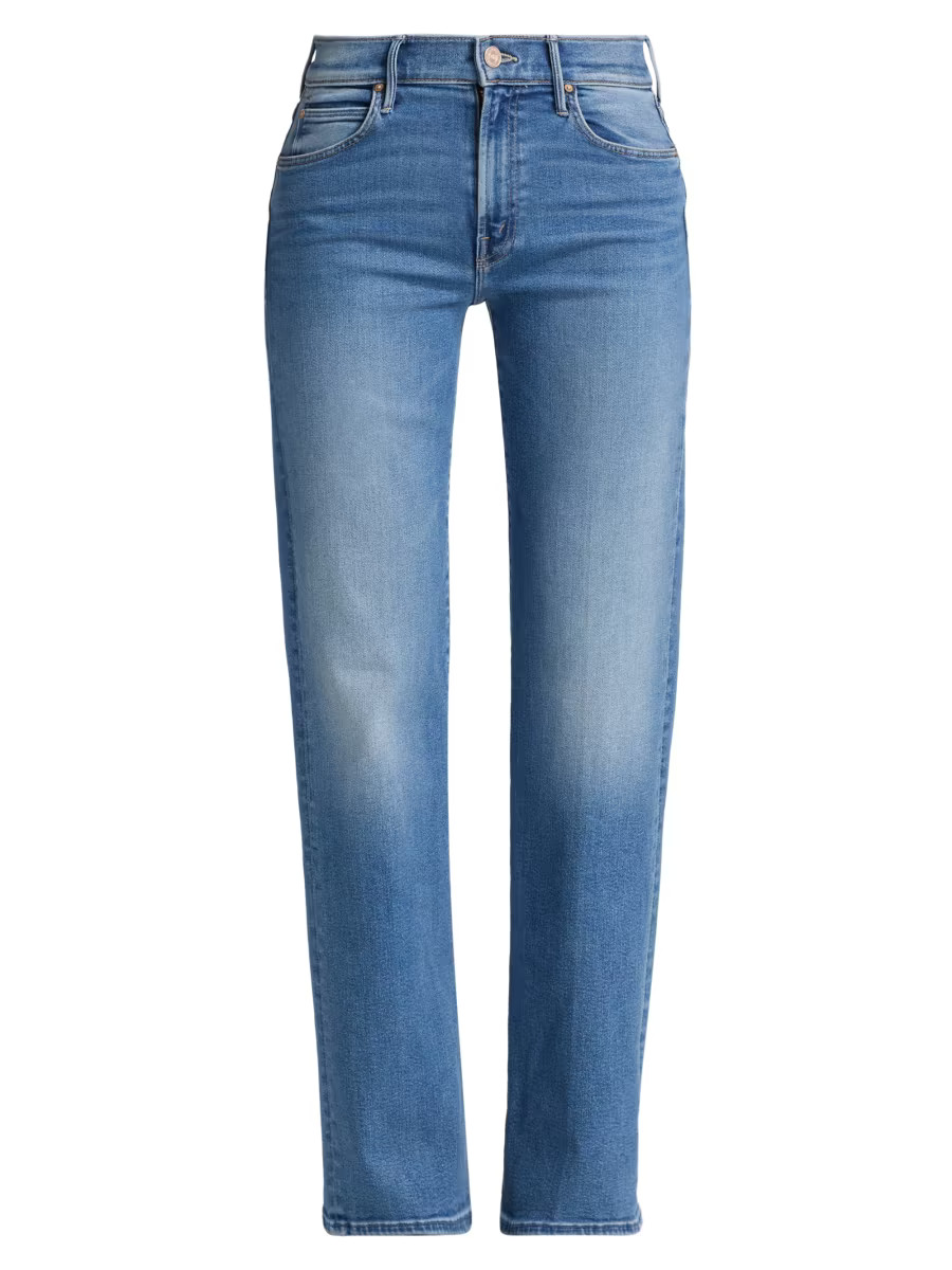 Mother The Kick It High-Rise Flared Jeans | Saks Fifth Avenue | Saks Fifth Avenue