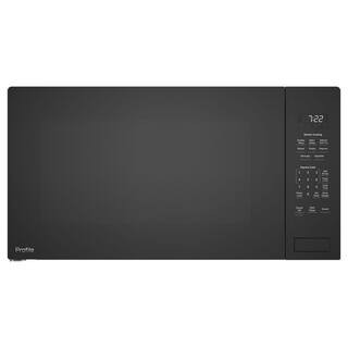 GE Profile 2.2 cu. ft. Built-In Microwave in Black with Sensor Cooking PEB7227DLBB - The Home Dep... | The Home Depot